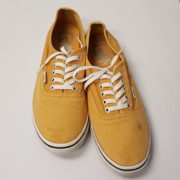 mustard yellow vans womens